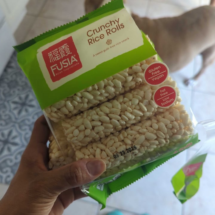 photo of Fusia Asian inspirations Crunchy Rice Rolls shared by @acyclingmom on  15 Aug 2024 - review