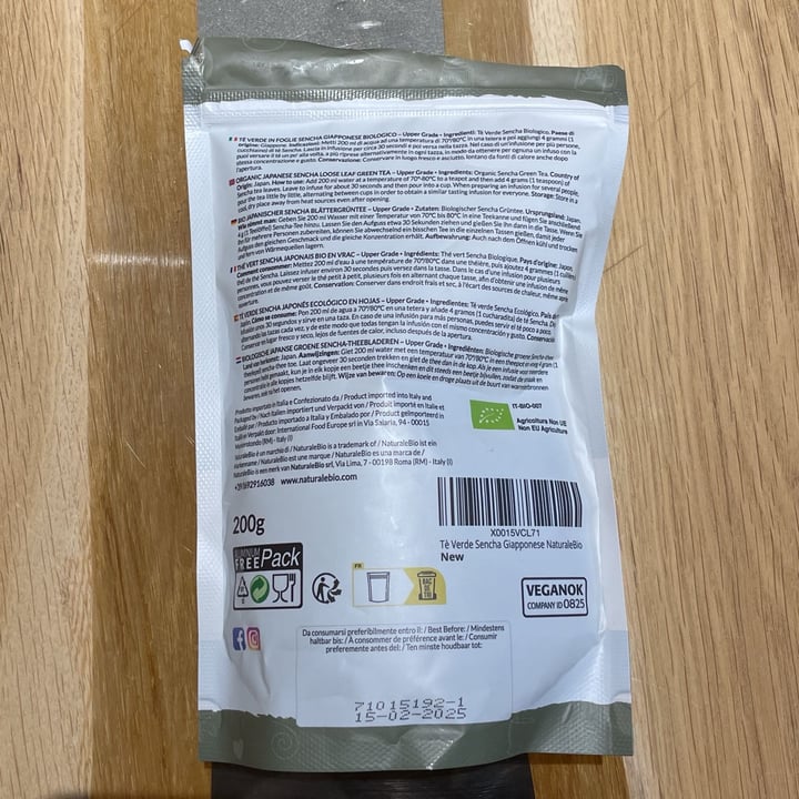 photo of Naturale bio sencha tè verde giapponese shared by @elisap on  28 Feb 2024 - review
