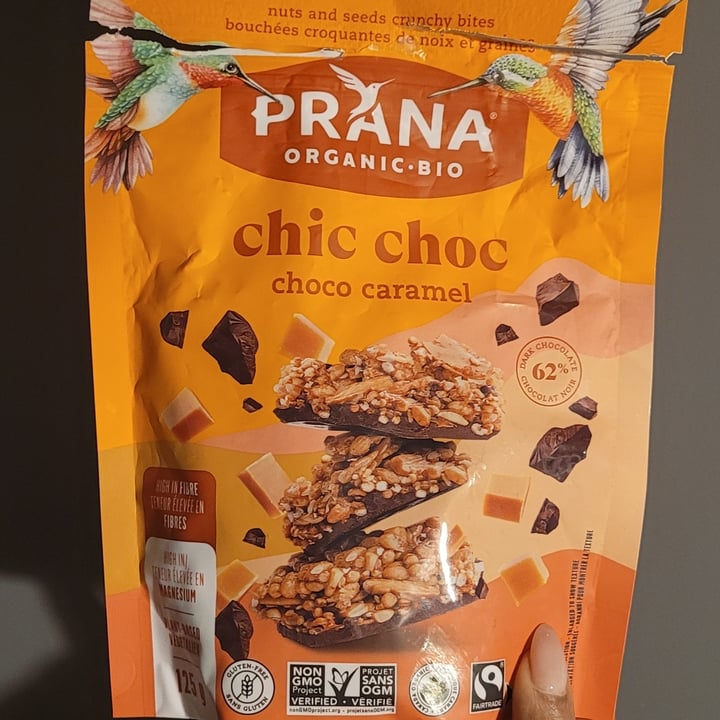 photo of Prana Chic Choc chocolat et caramel shared by @theveglife on  31 Aug 2023 - review