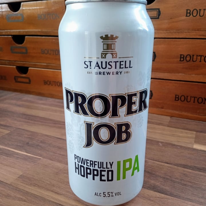 photo of St Austell Brewery Proper Job Cornish IPA shared by @paolatania on  10 Apr 2024 - review