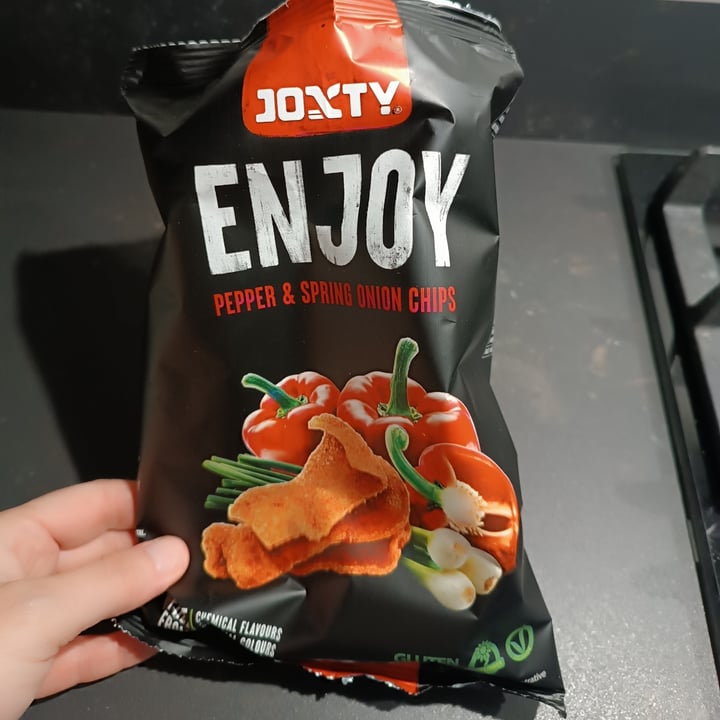 photo of Joxty pepper and spring onion chips shared by @danidea on  22 Apr 2024 - review