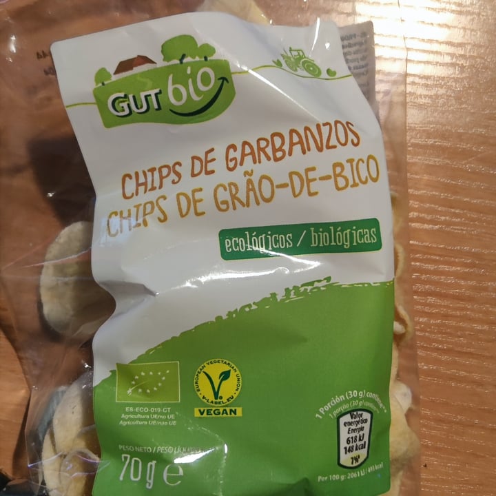 photo of GutBio chips de garbanzos shared by @kinggorilla on  09 May 2024 - review