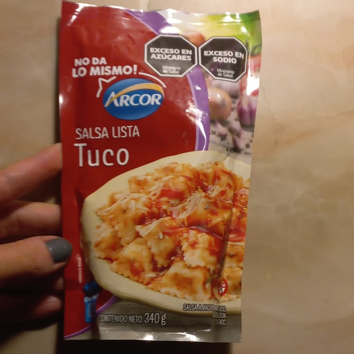 photo of Arcor Salsa Tuco shared by @vforvegan on  19 Apr 2024 - review