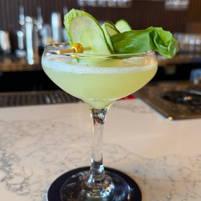 Photo of the dish “Cucumber Basil Mocktail”