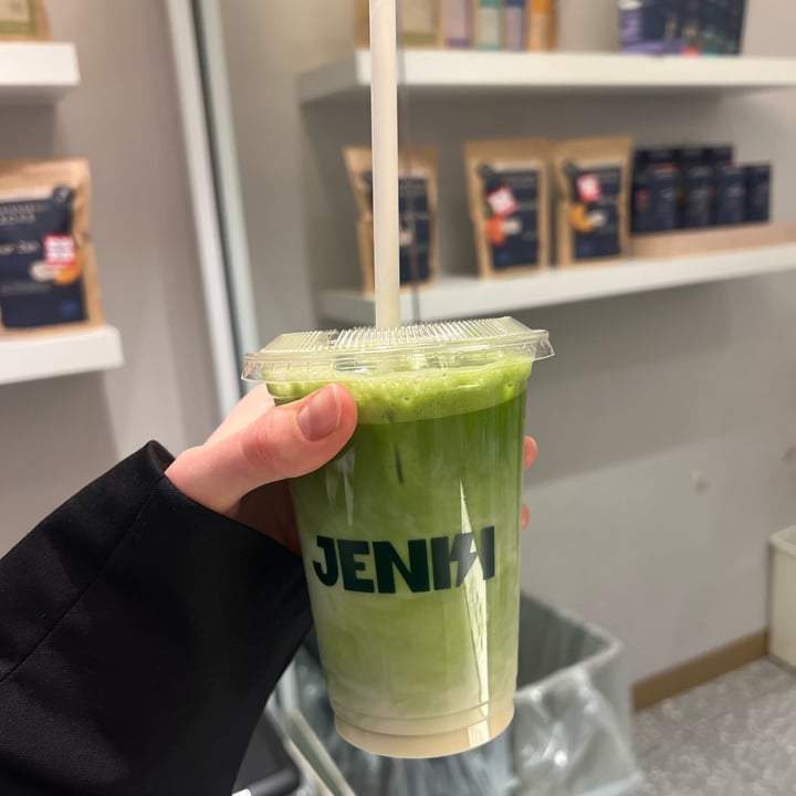 photo of JENKI Selfridges Iced oat matcha latte shared by @oceancall on  07 Mar 2024 - review