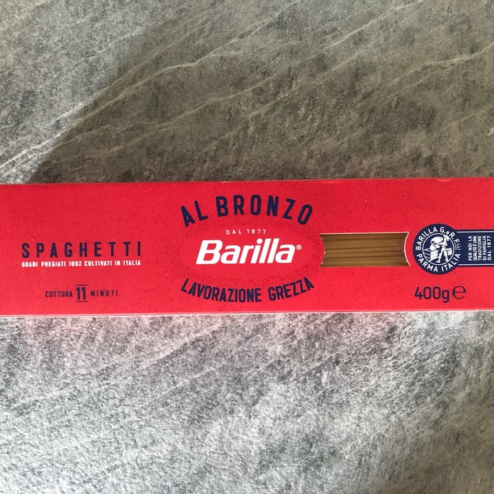 photo of Barilla Spaghetti al bronzo shared by @glottaveg93 on  12 Nov 2023 - review