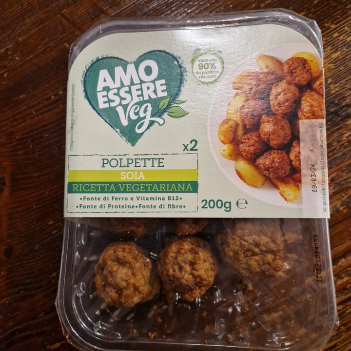 photo of Amo Essere Veg Polpette a base di soia shared by @mara55 on  03 Apr 2024 - review