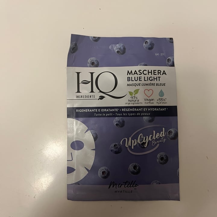 photo of HQ Maschera blue light shared by @mariamagri on  10 Sep 2023 - review