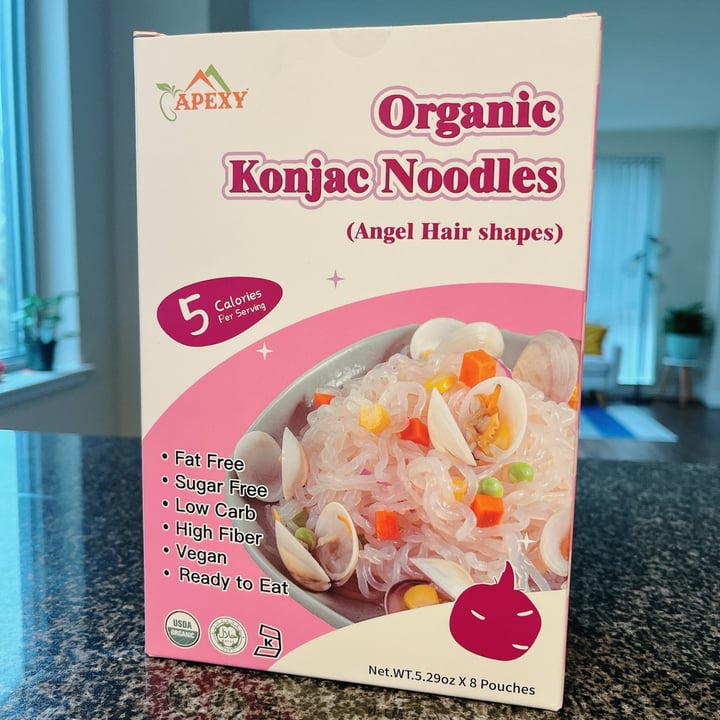 photo of Apexy Organic Konjac noodles konjac noodle shared by @amychan on  17 Feb 2024 - review