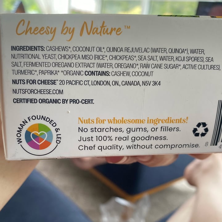 photo of Nuts For Cheese Sharp Cheddar shared by @knorthway on  25 Jun 2025 - review