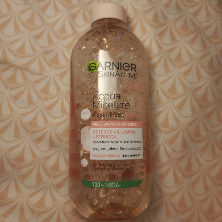 photo of Garnier skin active acqua micellare acqua di rose shared by @agataa00 on  22 Jan 2024 - review