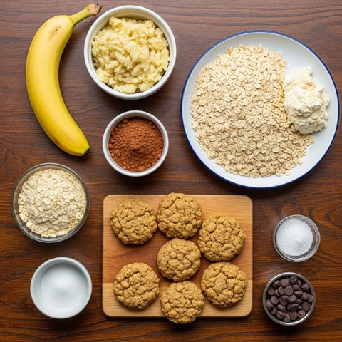 Easy Vegan Banana Protein Oat Cookies: Quick, Healthy & Dairy-Free