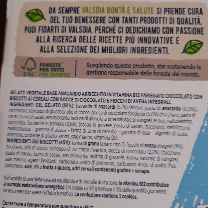 photo of Valsoia Gran Cookie shared by @auramala on  23 Jul 2025 - review