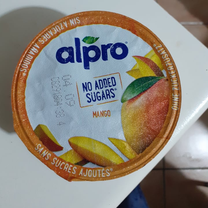 photo of Alpro Mango Yogurt (No Added Sugars) shared by @fedespa97 on  05 Sep 2023 - review