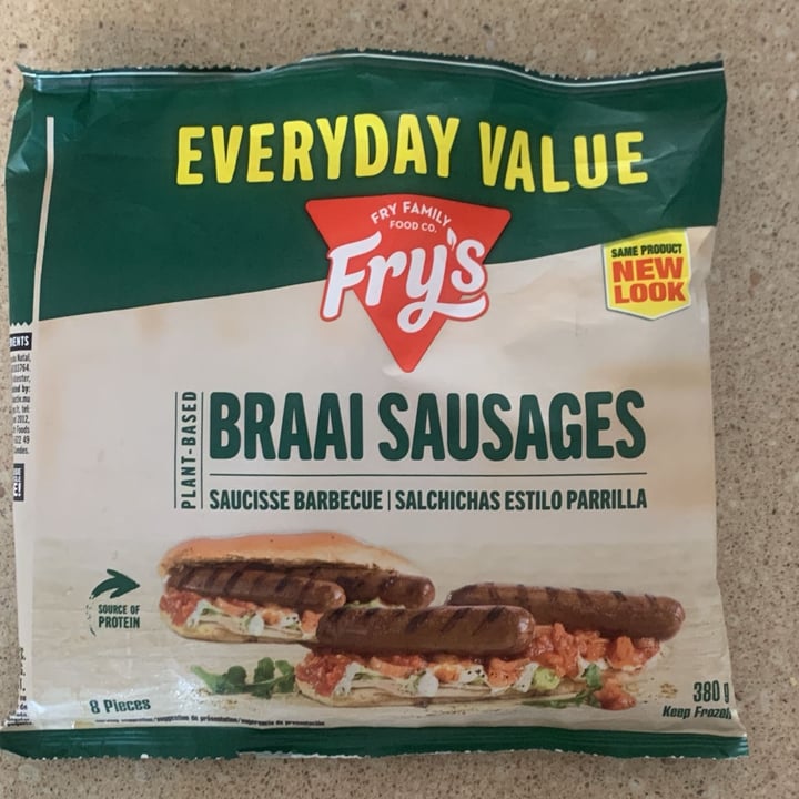 photo of Fry's Family Food Braai-Style Sausages shared by @noahtheveg on  08 Nov 2024 - review