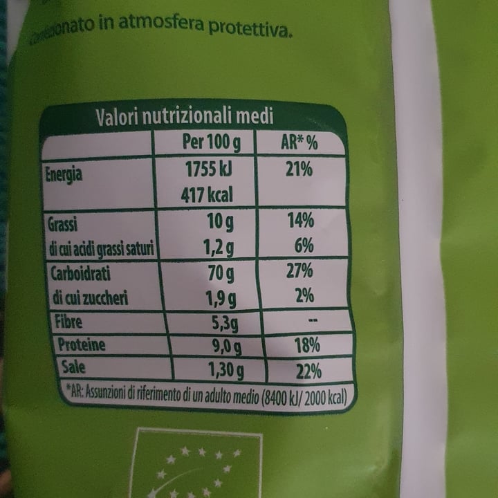 photo of Bio iN's Snack di mais e legumi shared by @francescarest on  20 Mar 2024 - review