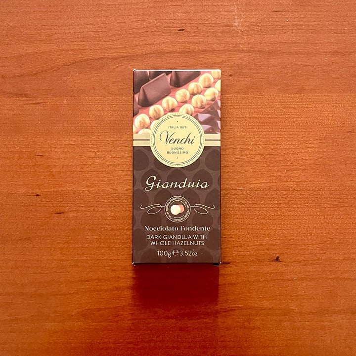 photo of Venchi Gianduia Nocciolato Fondente shared by @seitanista on  08 Sep 2024 - review