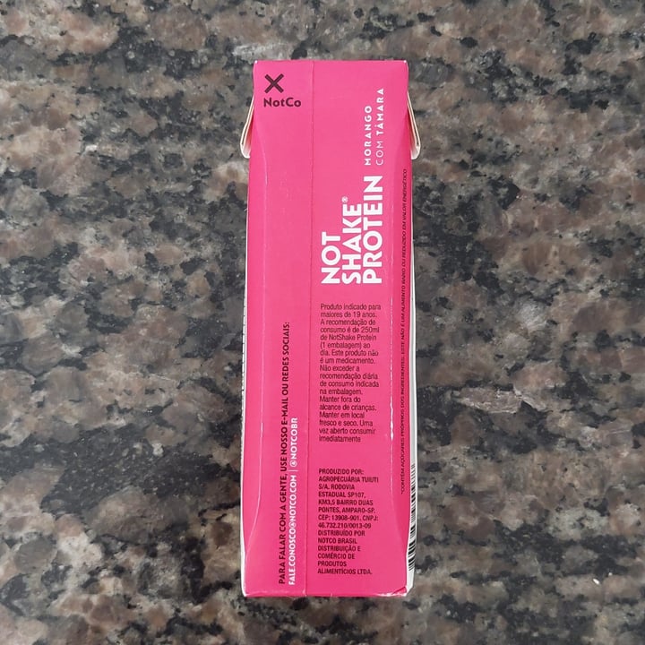 photo of NotCo Not Shake Protein Morango Com Tâmara shared by @jcasati on  15 Sep 2025 - review