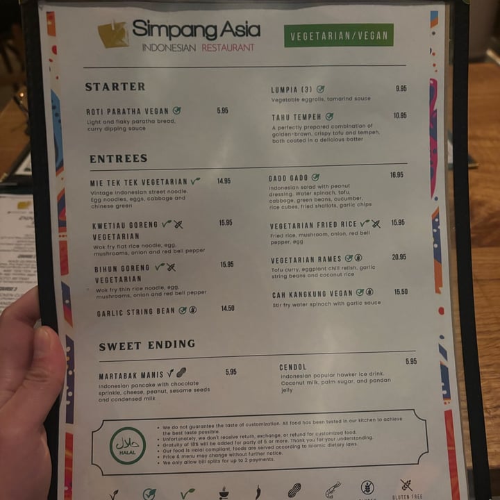 photo of Simpang Asia Crispy Fried Tempeh And Tofu shared by @thehungrybunny01 on  20 Mar 2025 - review