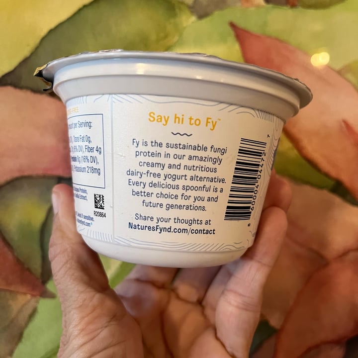 photo of Nature's Fynd Dairy-Free FY Yogurt Vanilla shared by @bandita on  03 Mar 2024 - review