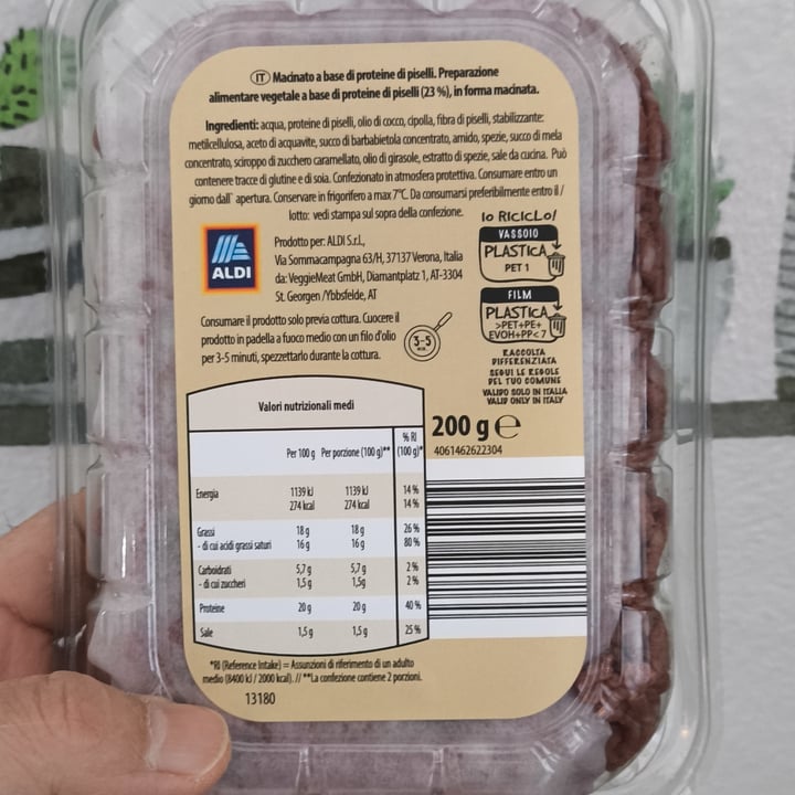 photo of My Way Macinato Vegano shared by @fernandoveganboccia on  18 May 2025 - review