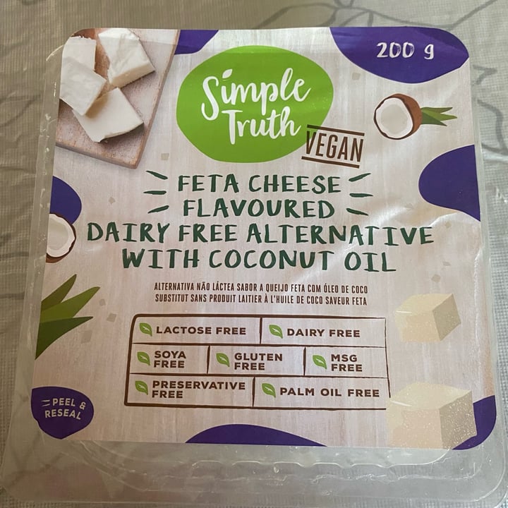 photo of Simple Truth Dairy free feta alternative shared by @katjaszabo on  12 Jun 2025 - review