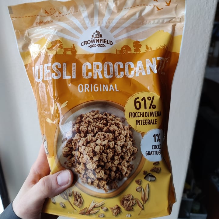 photo of Crownfield muesli croccante original shared by @lucianothecat on  08 Jul 2025 - review