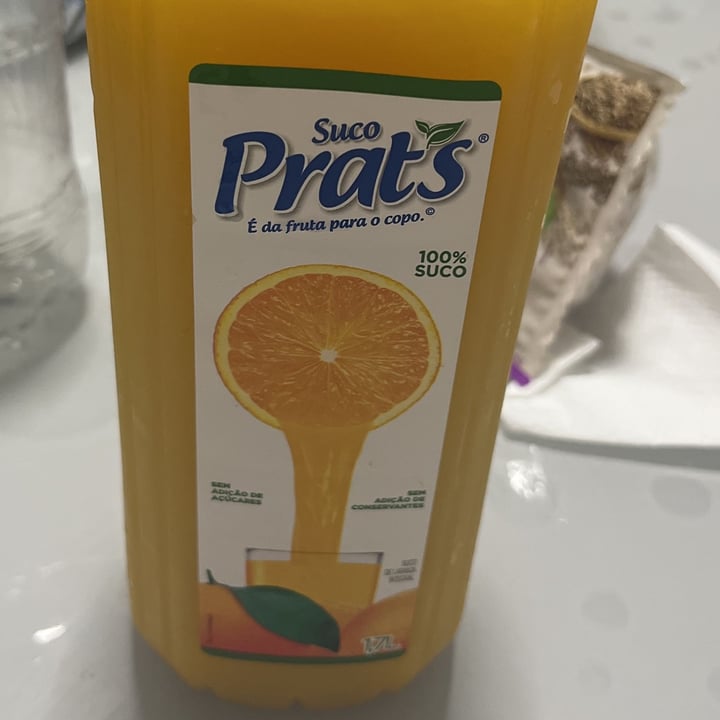 photo of Prat's Suco de Laranja Integral shared by @ericamoya on  14 Oct 2023 - review