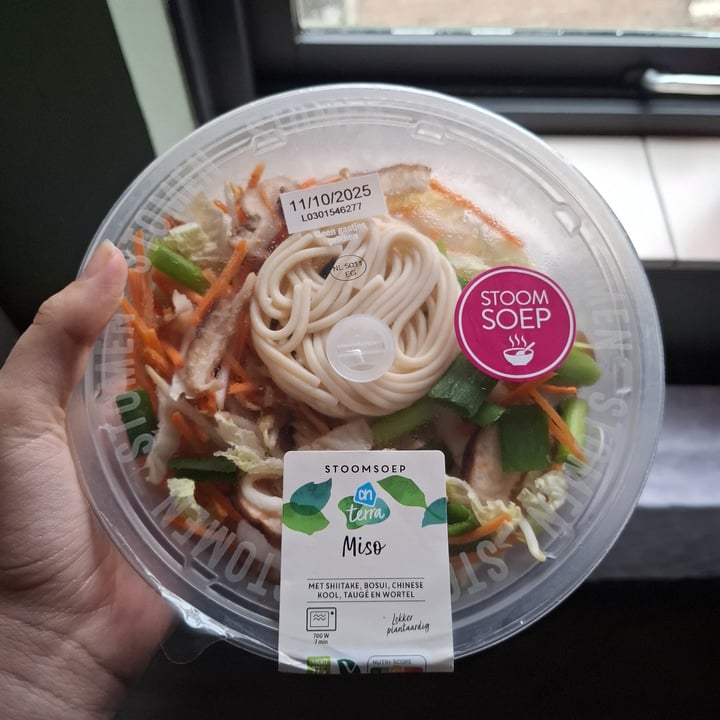 photo of Albert Heijn AH Stoomsoep miso shared by @frendssnotfood on  12 Oct 2025 - review