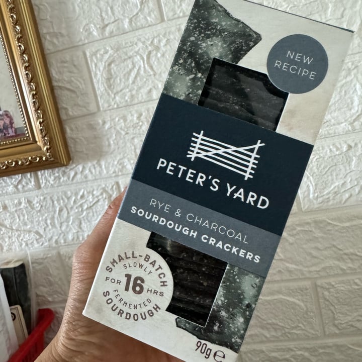 photo of Peter’s Yard RYE & CHARCOAL SOURDOUGH CRACKERS shared by @csquaree on  05 May 2024 - review