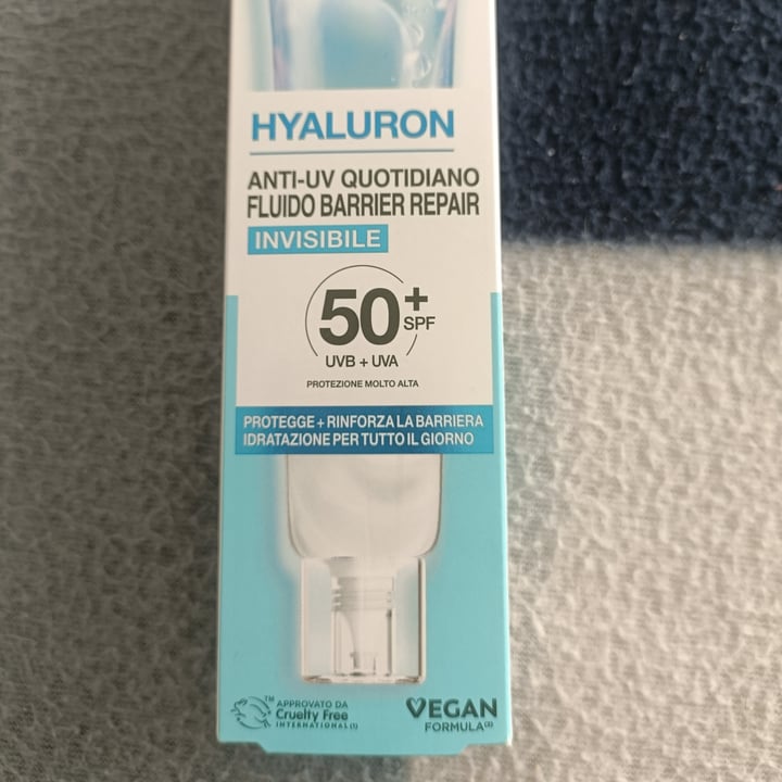 photo of Garnier Hyaluron Anti - UV Quotidiano Fluido Barrier Repair shared by @-pervinca- on  29 May 2025 - review