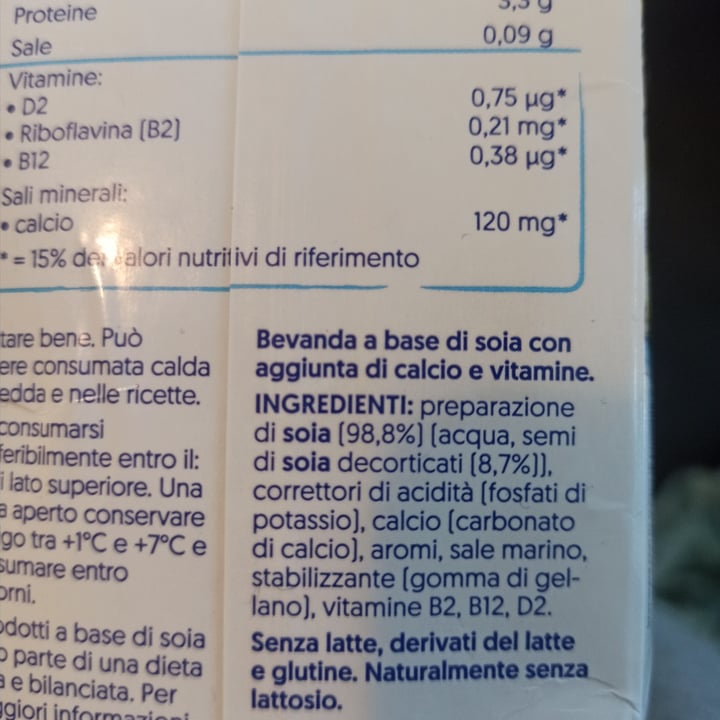 photo of Alpro Latte di soia senza zuccheri aggiunti shared by @giudymorale on  20 Feb 2024 - review