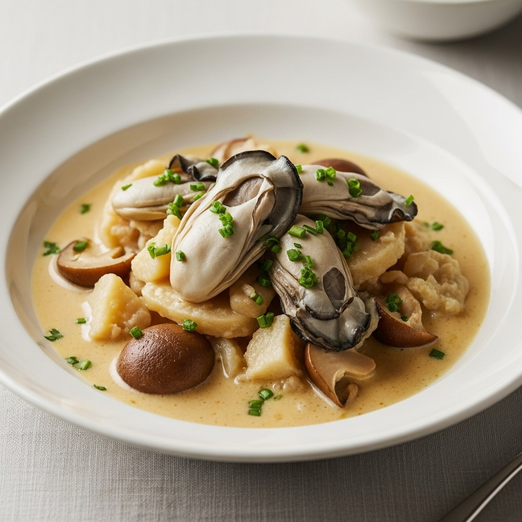 Oyster Mushroom Chowder