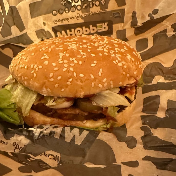 photo of Burger King Cambuí Whopper Plantas shared by @aleecpt on  15 Jan 2024 - review