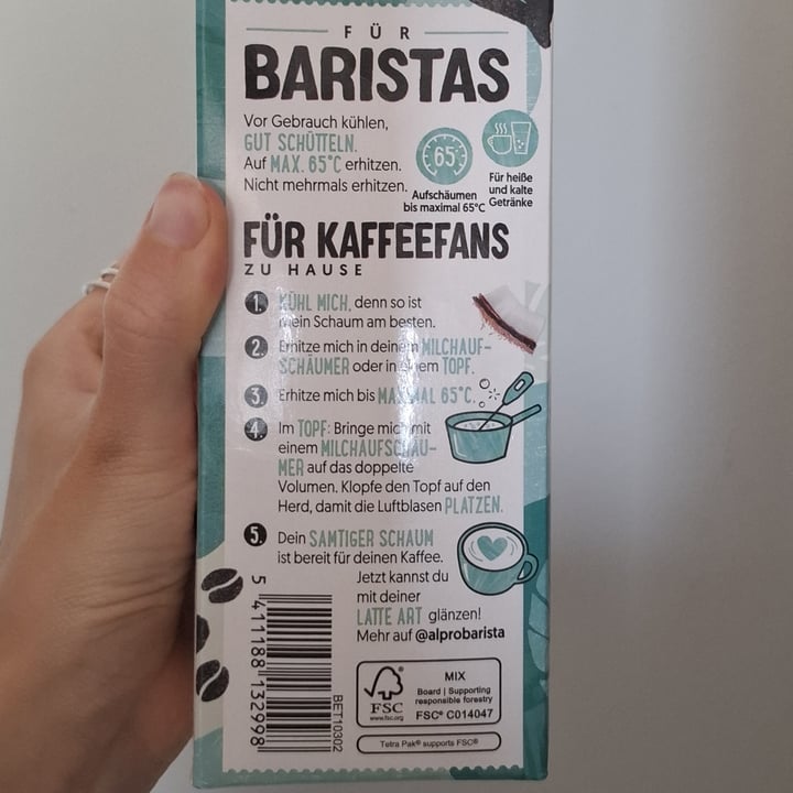 photo of Alpro Alpro barista cocco shared by @emmabean on  26 Jun 2025 - review