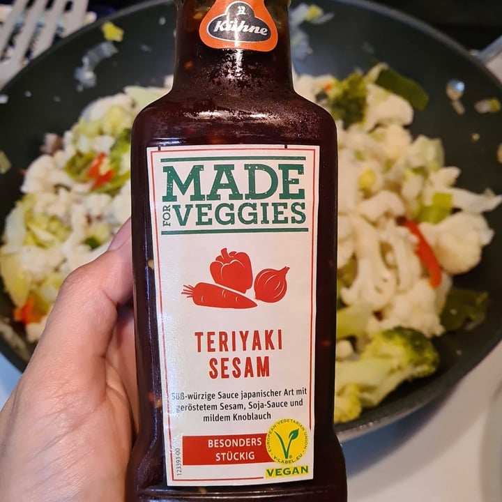 photo of Made For Veggies Sauce Teriyaki Sesam shared by @wildbird on  10 Mar 2024 - review