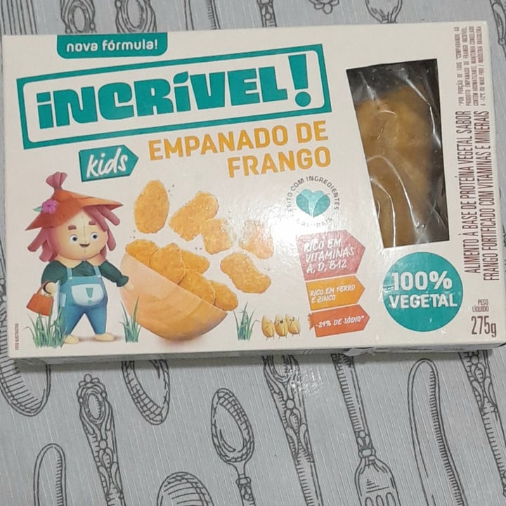 photo of Incrível empanado de frango kids shared by @tu-veg on  25 Jan 2025 - review