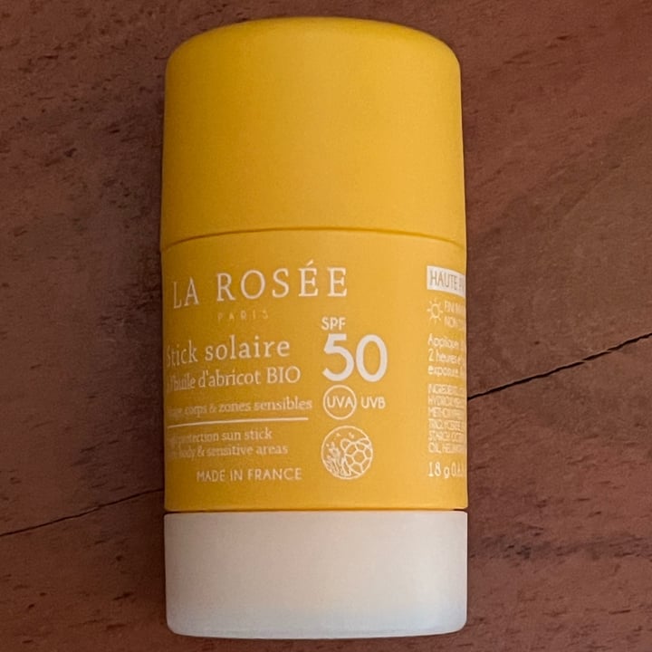 photo of La rosée Stick Solaire A L’huile D’abricot Bio SPF 50 shared by @eeyoreblack on  12 Sep 2025 - review