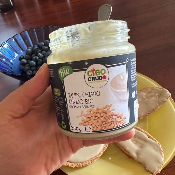 photo of CiboCrudo Tahini Chiaro shared by @eglesplendente on  27 Aug 2023 - review