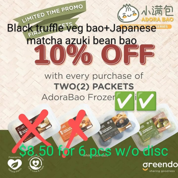 photo of Greendot Adora Bao shared by @zarreen on  18 Apr 2024 - review