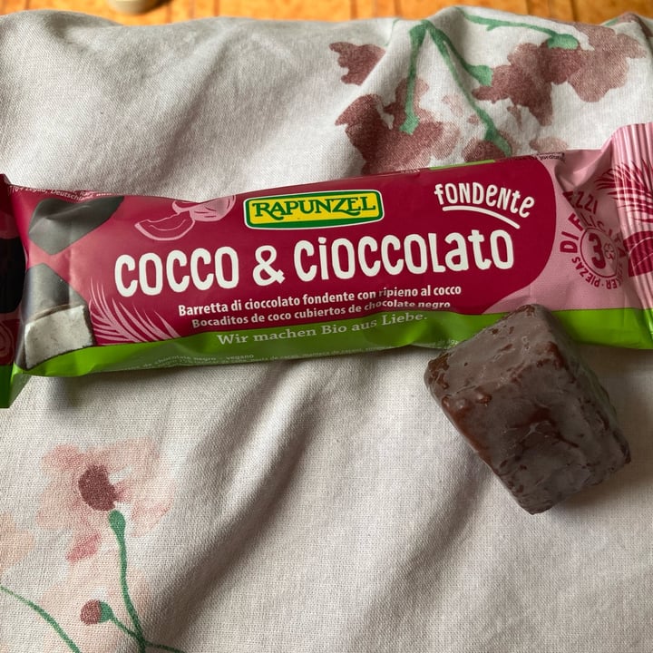 photo of Rapunzel barretta cocco e cioccolato fondente shared by @ilariuccia on  30 Aug 2025 - review