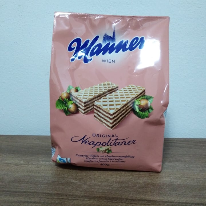 photo of Manner Wien Original napolitaner  shared by @francescovegan on  22 Sep 2024 - review