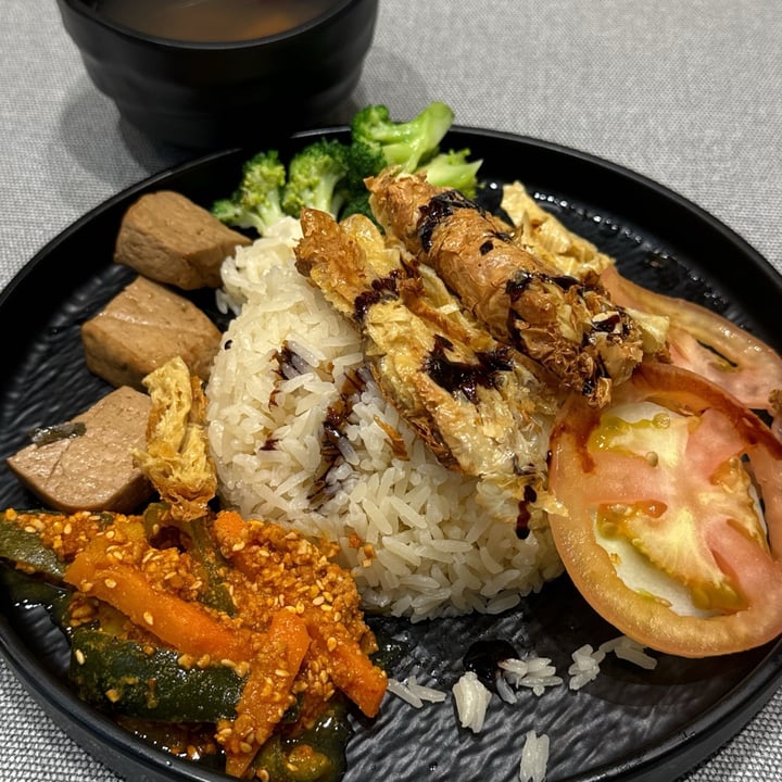 photo of GreenDot Westgate Crispy Beancurd Skin With Sesame Rice Set shared by @pretty55 on  28 Jun 2024 - review