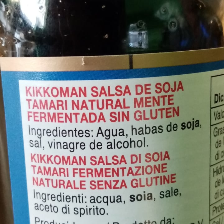 photo of Kikkoman Salsa di soia senza glutine shared by @valeveg75 on  16 Oct 2023 - review