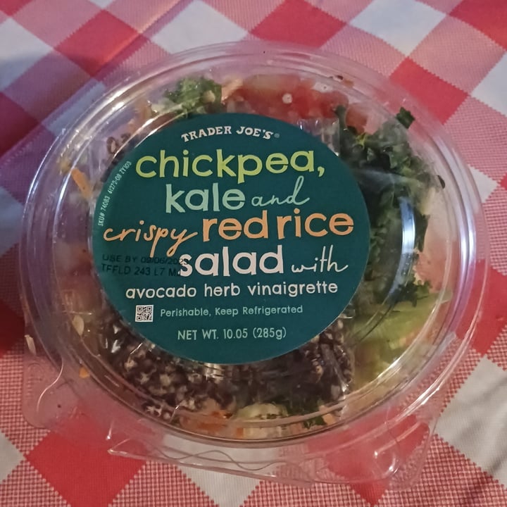 Trader Joe's Chickpea, Kale, and Crispy Red Rice Salad Review abillion