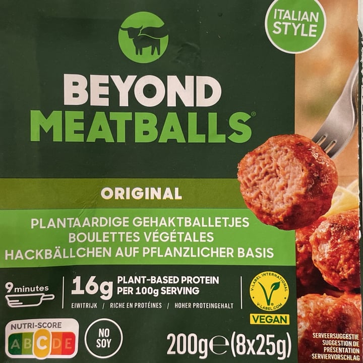 photo of Beyond Meat Beyond Burger Meatballs shared by @federicastuder on  25 Mar 2024 - review
