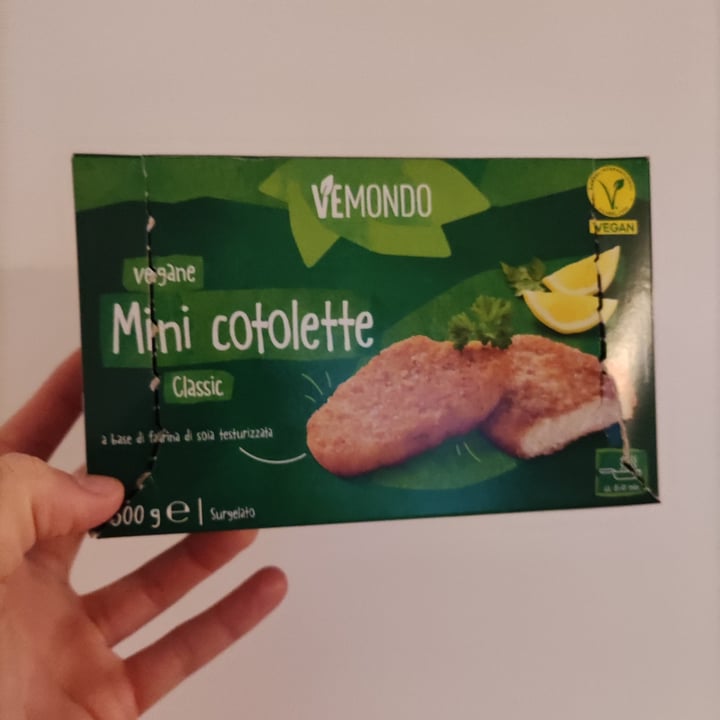 photo of Vemondo Mini Cotolette Vegane shared by @elivegg on  04 Apr 2025 - review