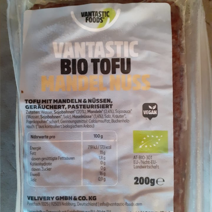 photo of Vantastic Foods bio tofu mandel nuss shared by @arip30 on  17 Sep 2023 - review