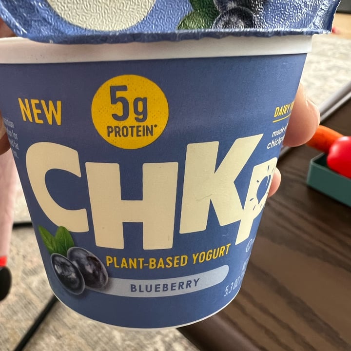 photo of CHKP Blueberry plant-based yogurt shared by @allycat38 on  13 Oct 2023 - review