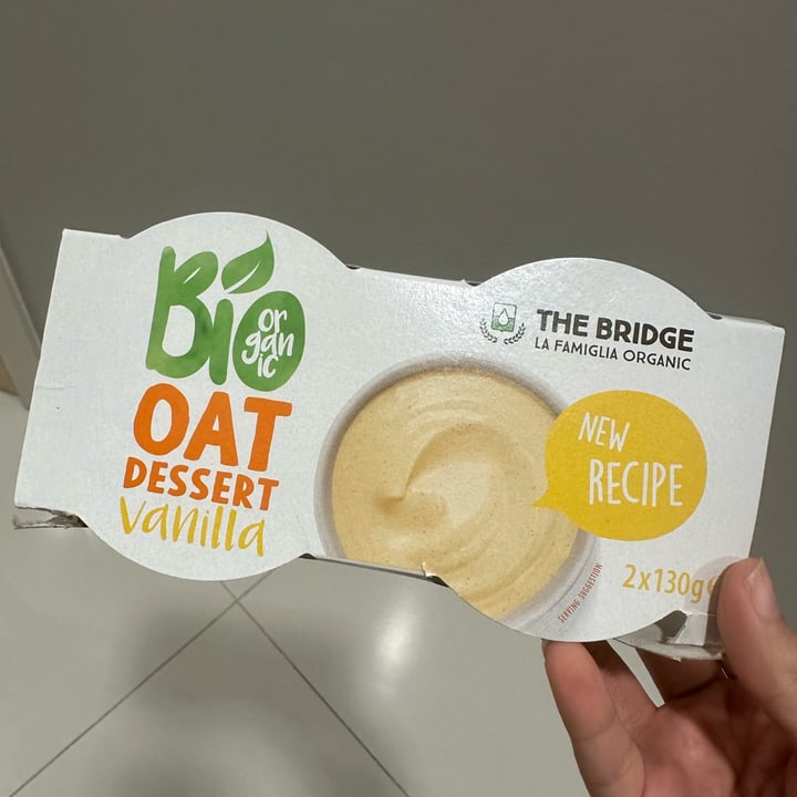 photo of The Bridge S. R. L oat dessert vanilla shared by @thevegancreatives on  28 Apr 2024 - review